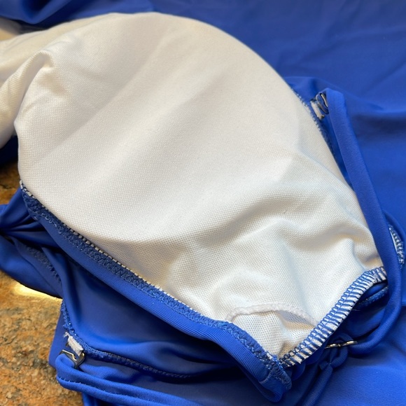 One Shoulder Ruffle Bikini Set - Picture 3 of 7